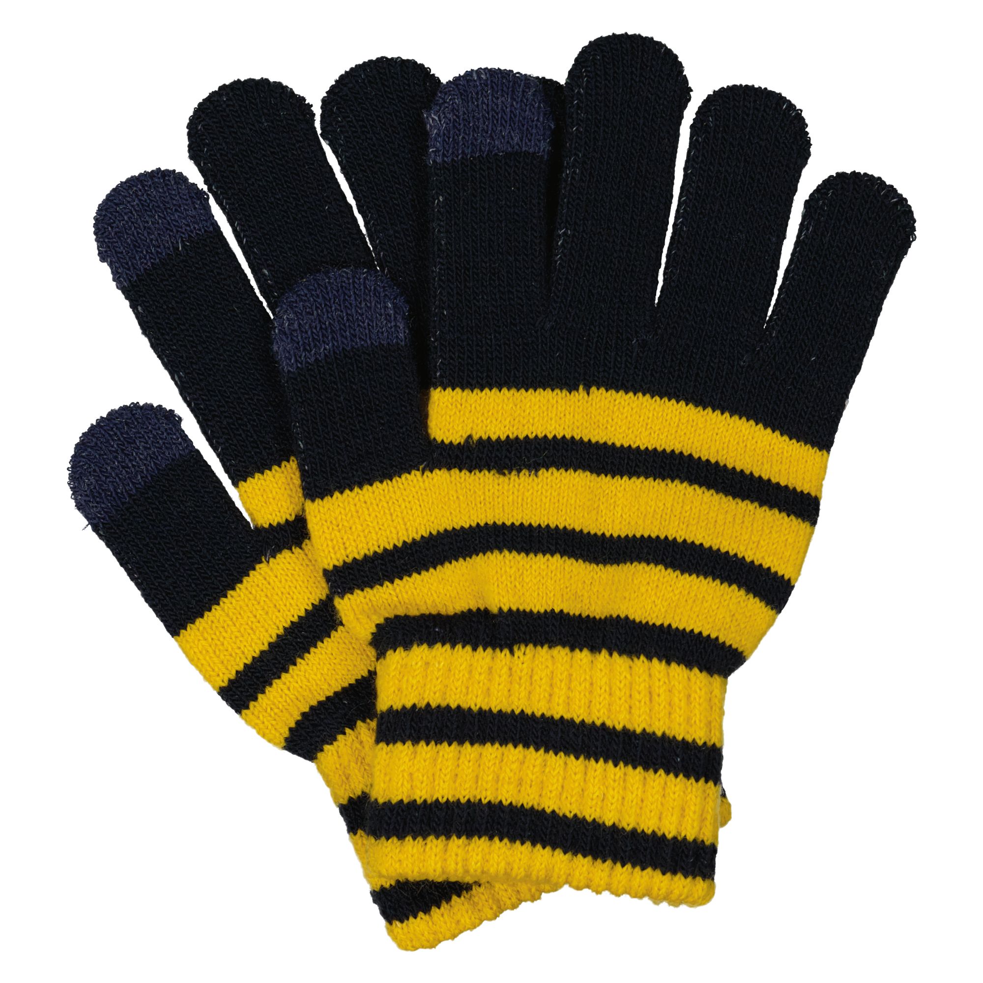 Magic finger gloves touch Mint/yellow