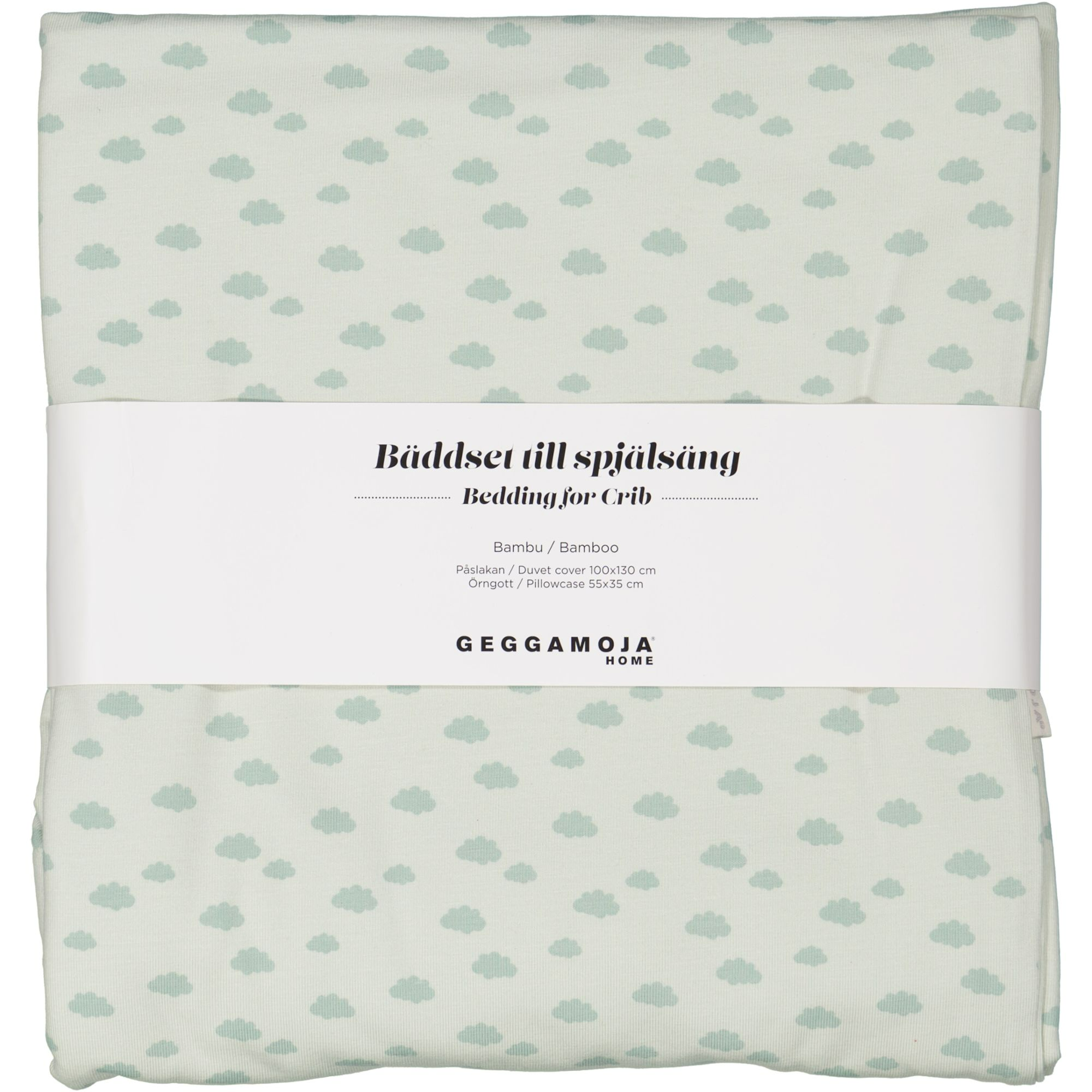 Bamboo bedding Green cloud  One Size