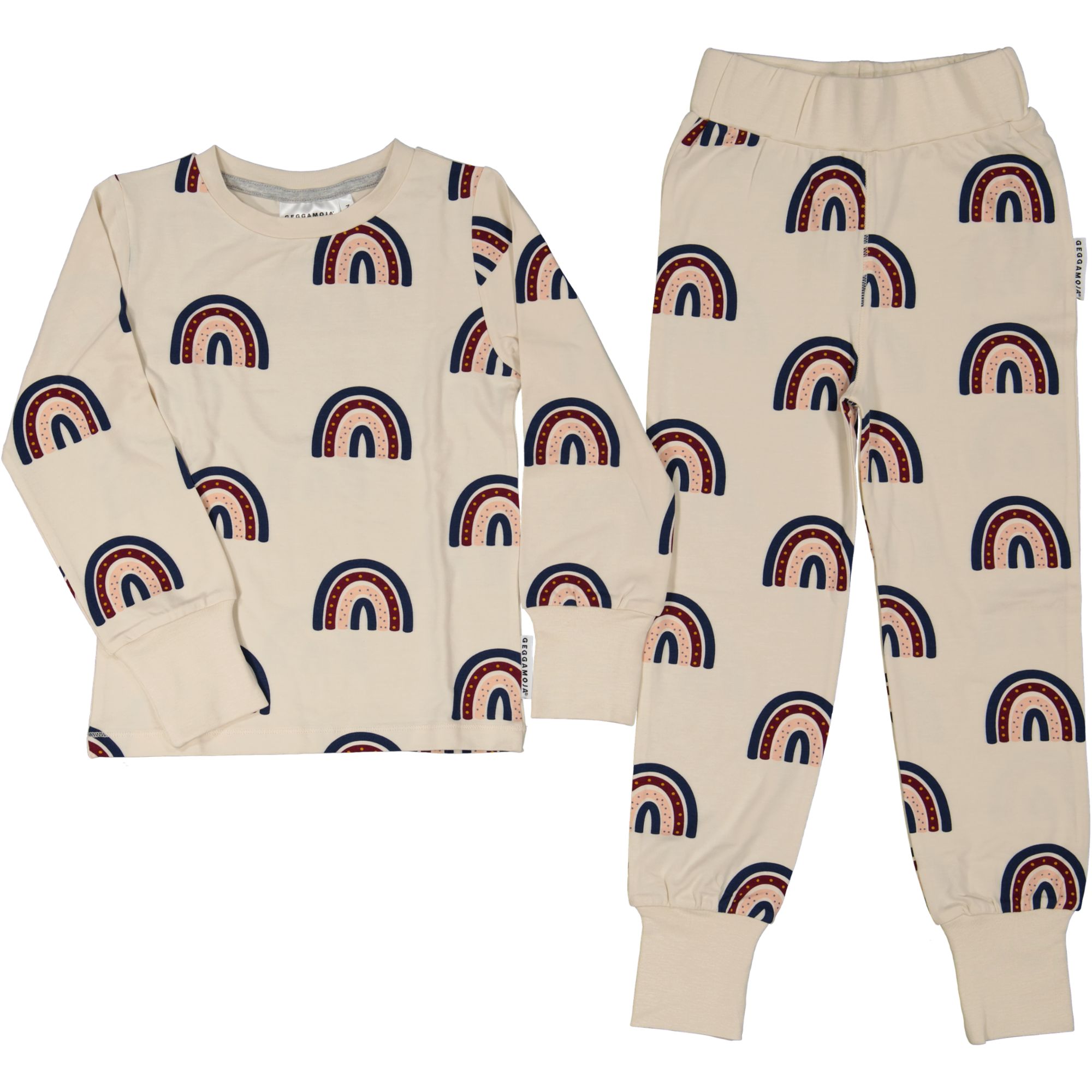 Bamboo two piece pyjamas Rainbow