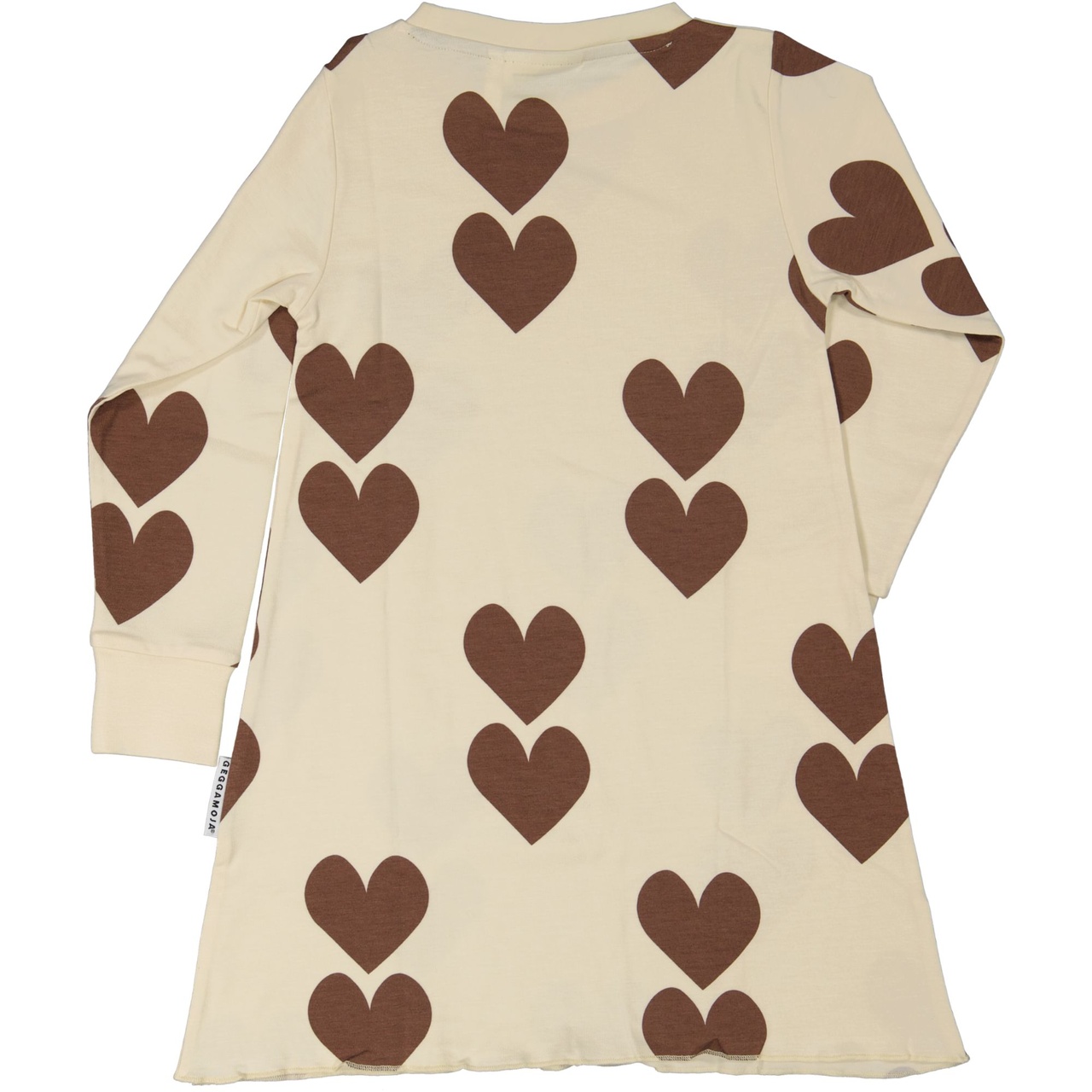 Bamboo night gown Brown heart 86/92