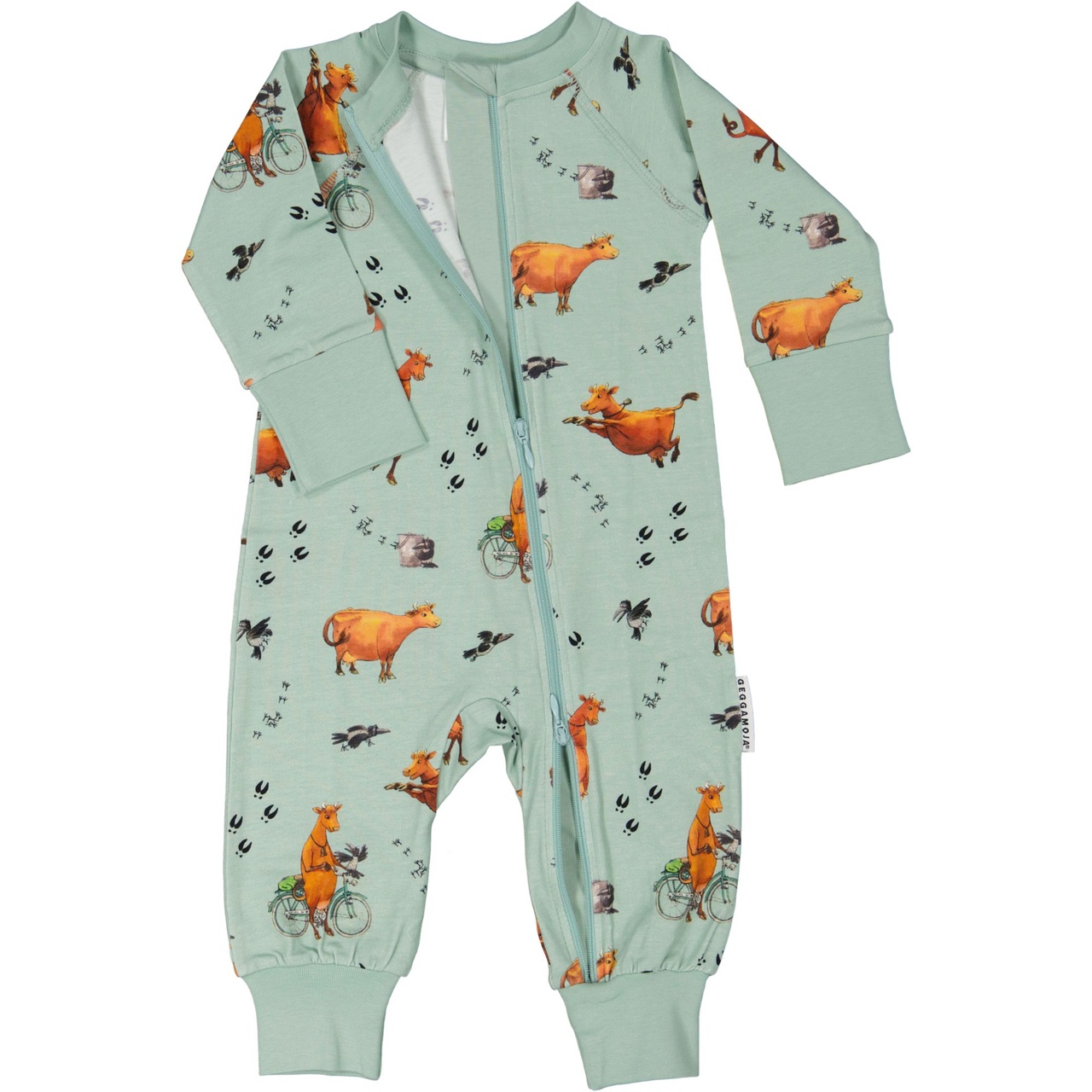 Pyjamas Mamma Mu och Kråkan Grön 74/80