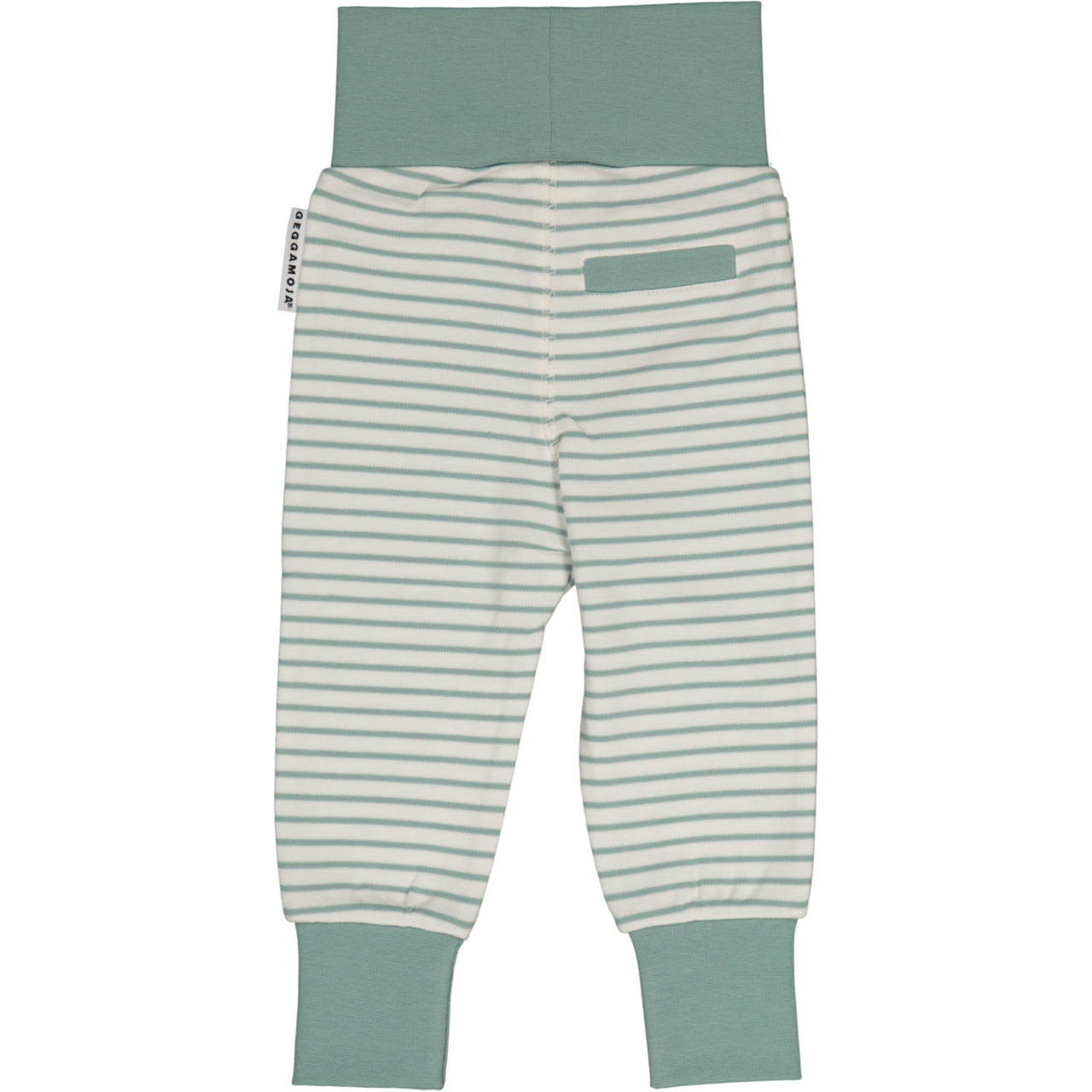 Baby trouser L.green/offwhite 62/68
