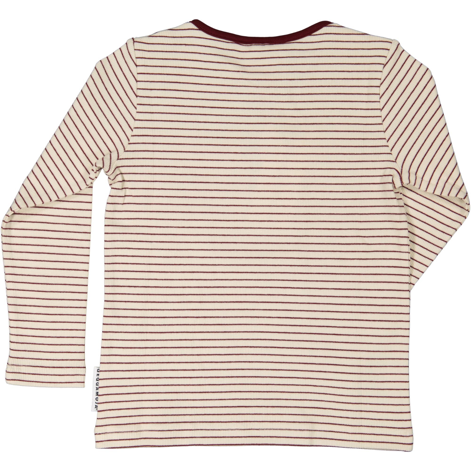 Grandpa sweater Burgundy stripe