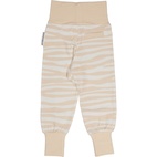 Bamboo baby pants Soft beige zebra  62/68