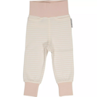 Baby trouser L.pink/offwhite 74/80