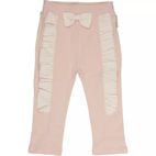Flounce pant L.pink/offwhite 86/92