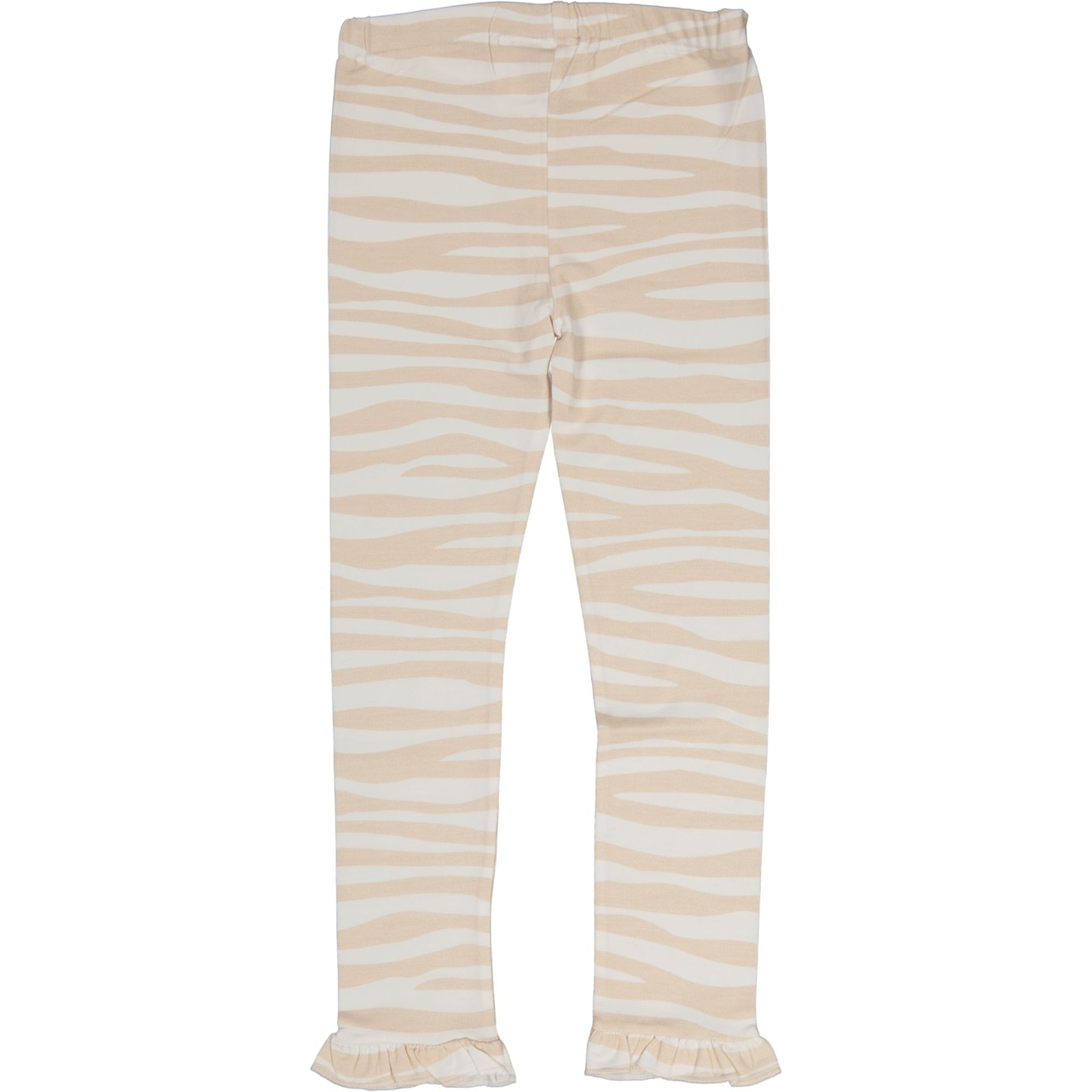 Bamboo leggings Soft beige zebra  62/68