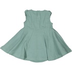 Summer flounce dress Green 62/68