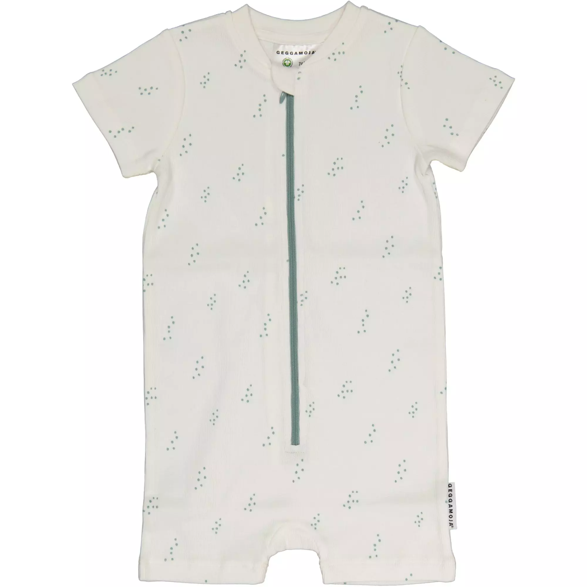 Summer pyjamas/suit Tiny green dot