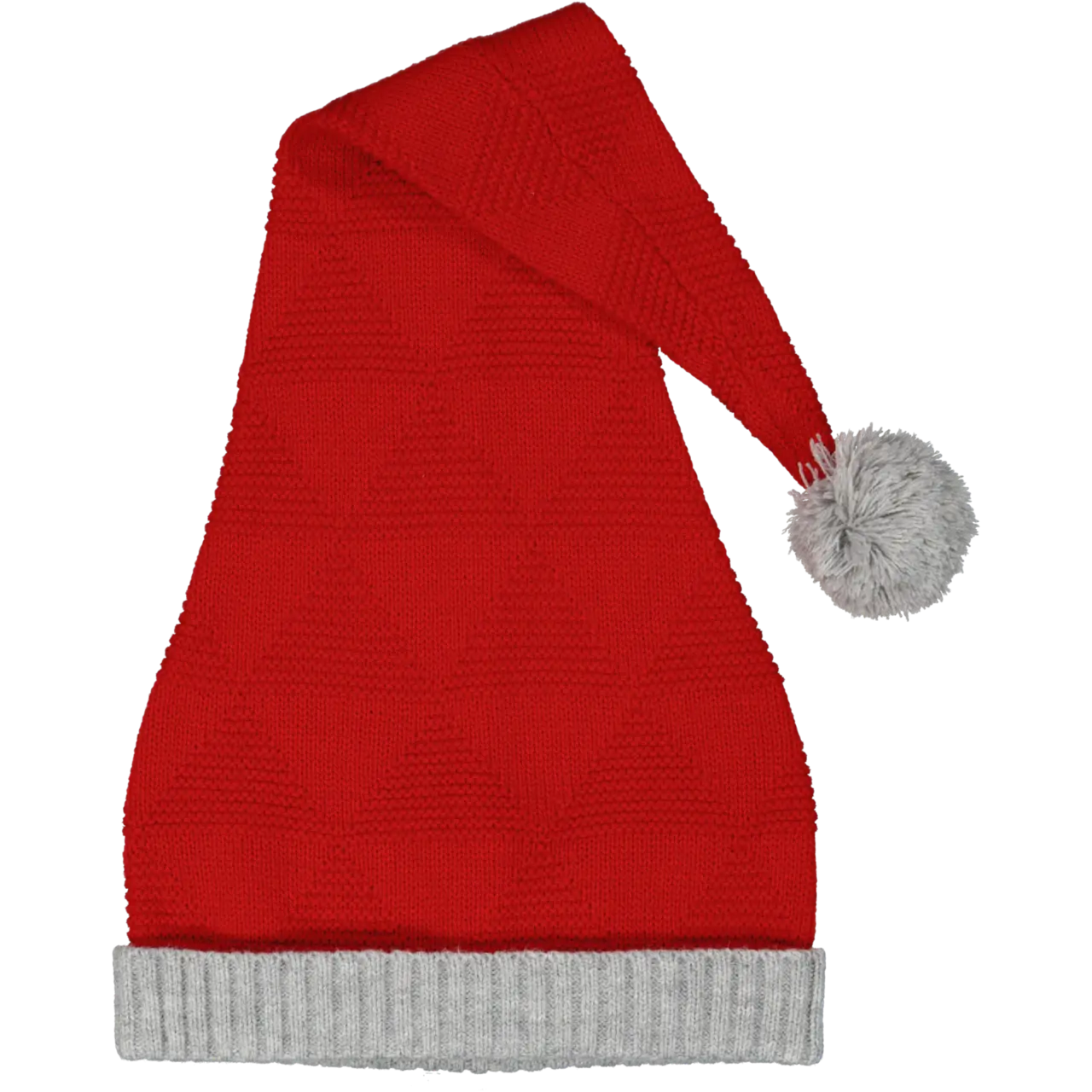Stickad tomteluva Röd 6 år - Vuxen