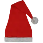 Stickad tomteluva Röd 6 år - Vuxen