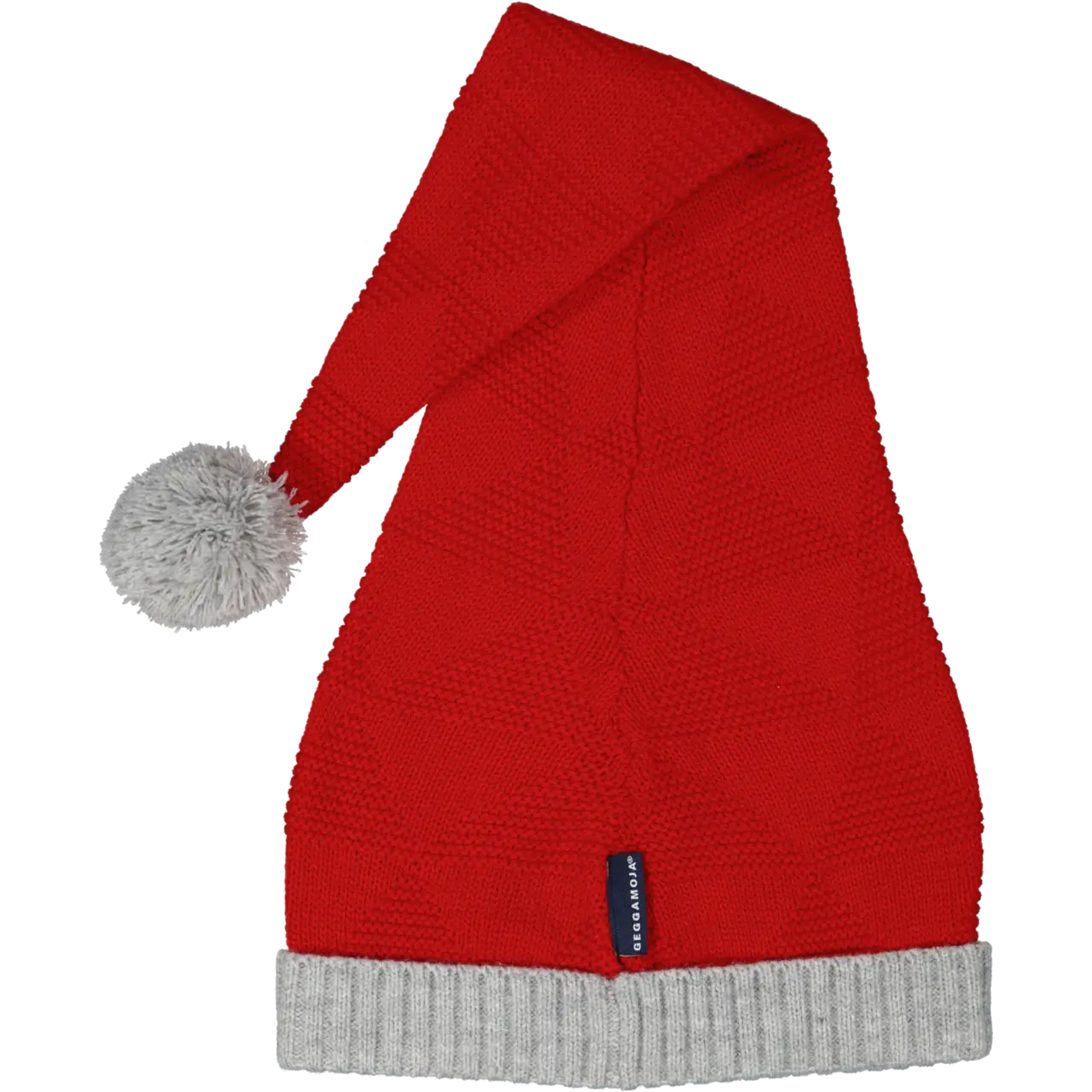 Stickad tomteluva Röd 6 år - Vuxen