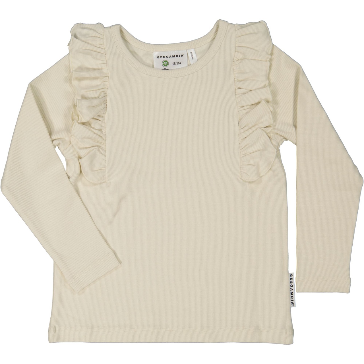 Flounce sweater Beige 98/104