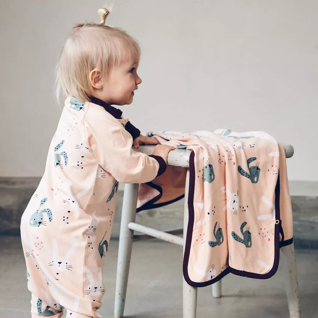 Pyjamas i bambu Kanin Rosa 62/68