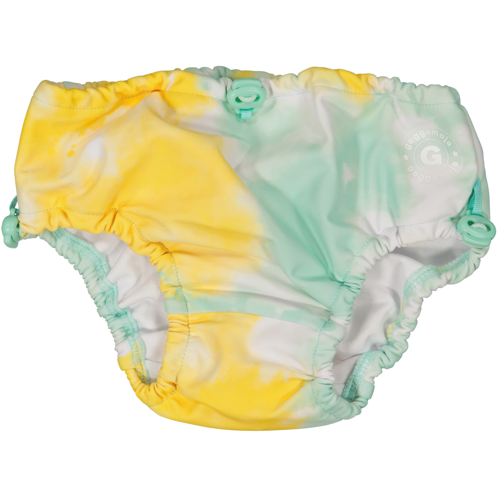 UV Baby swim pants Tie dye yellow