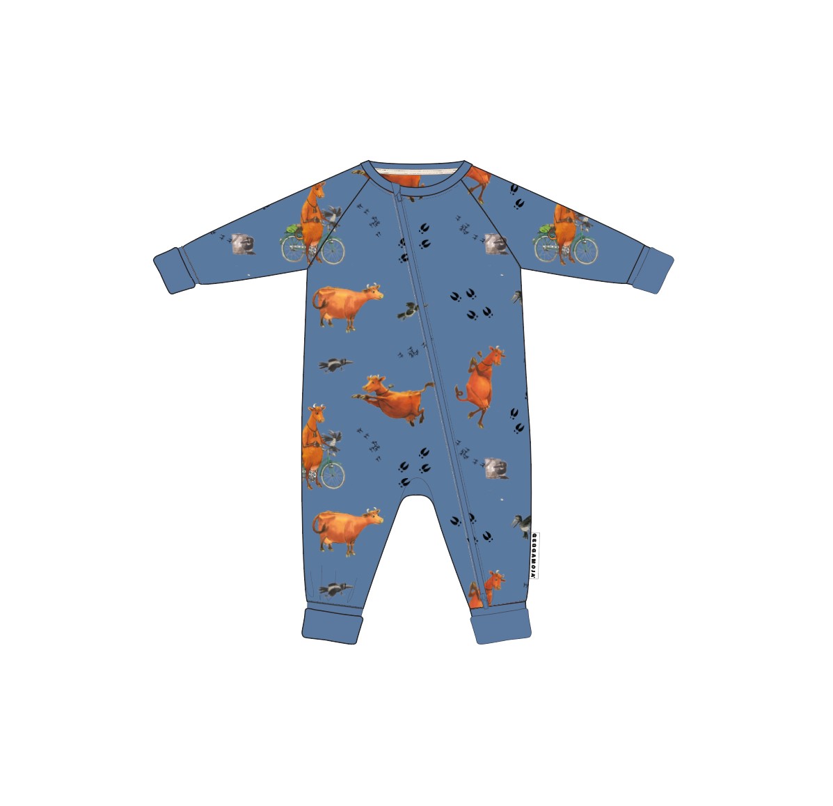 Pyjamas Mamma Mu och Kråkan Blå