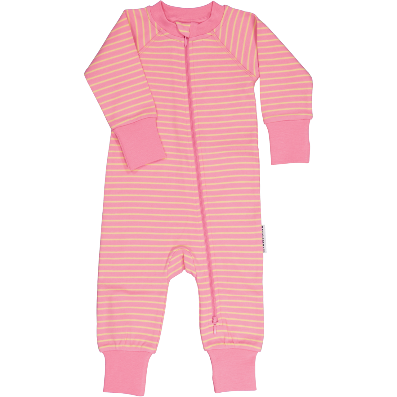 Kaksiosainen pyjama vaaleanpunainen/keltainen