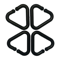 Barnvagnsring 4-pack Svart