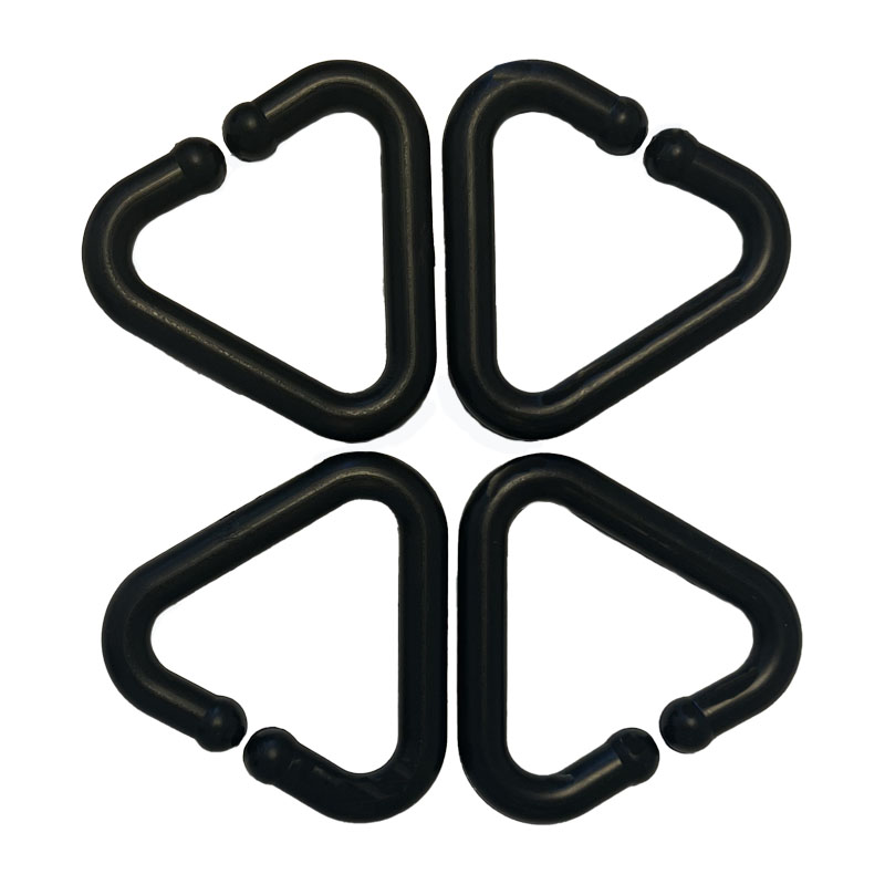 Barnvagnsring 4-pack Svart