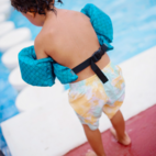 UV Swim shorts Tie dye yellow  98/104