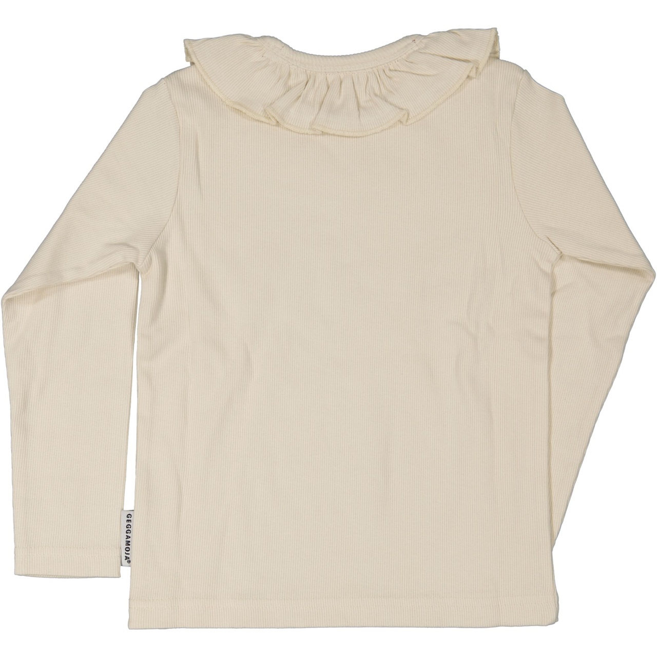 Flounce collar sweater Beige 110/116
