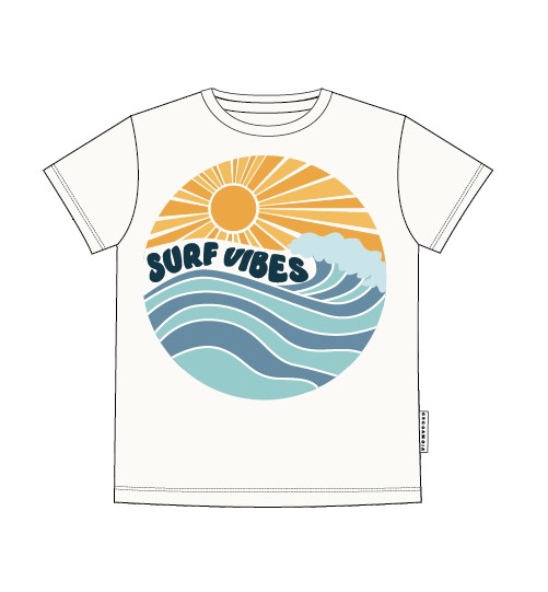 T-shirt Surf vibes Vit