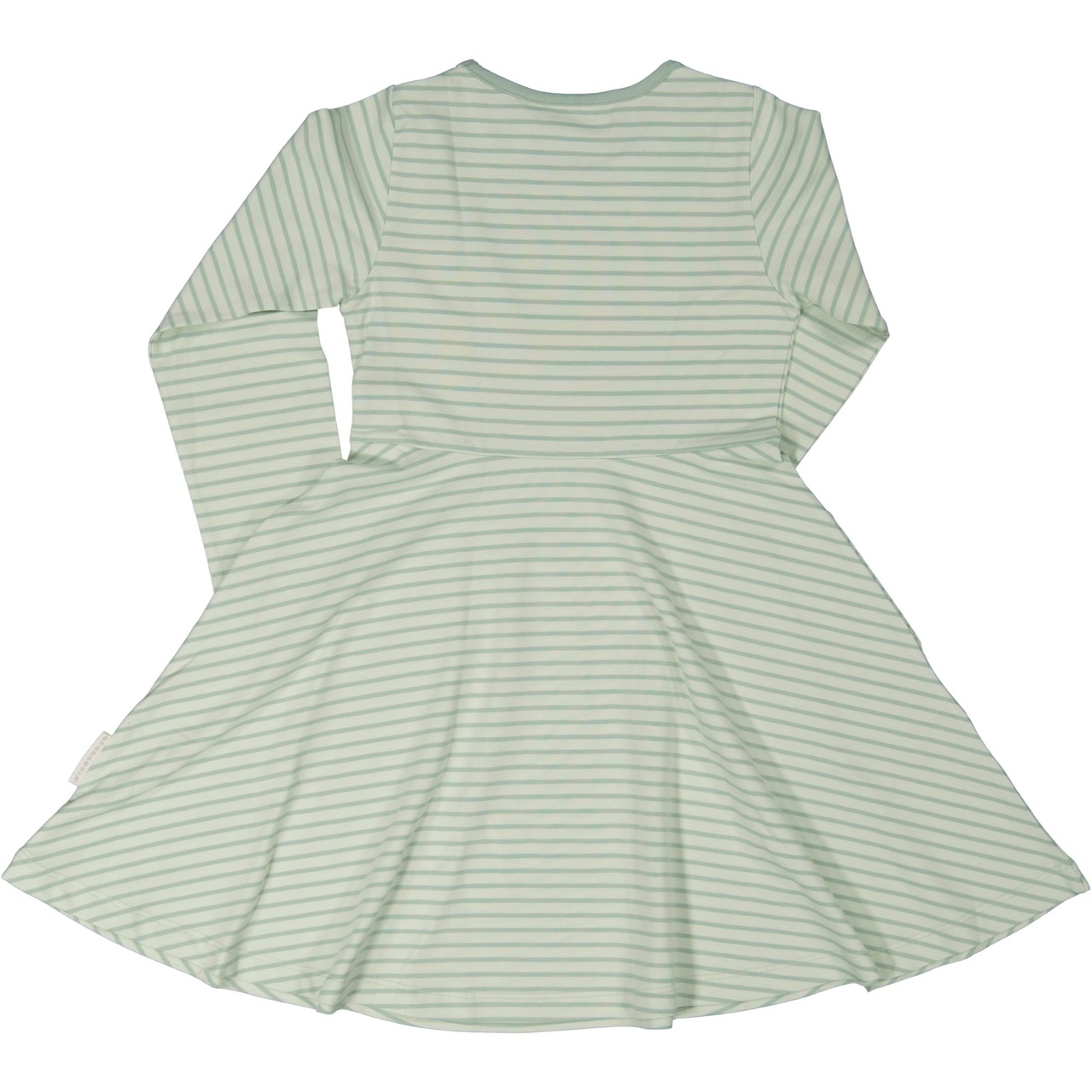 Flared dress L.S Classic L.green/green  110/116