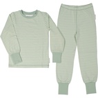 Kaksiosainen pyjama  Classic L.vihreä/vihreä 86/92