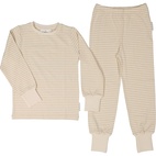 Two pcs pyjamas Classic Offw/beige  146/152
