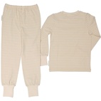 Two pcs pyjamas Classic Offw/beige  98/104