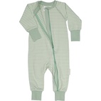 Two way zip - pyjamas Classic L.green/green  98/104