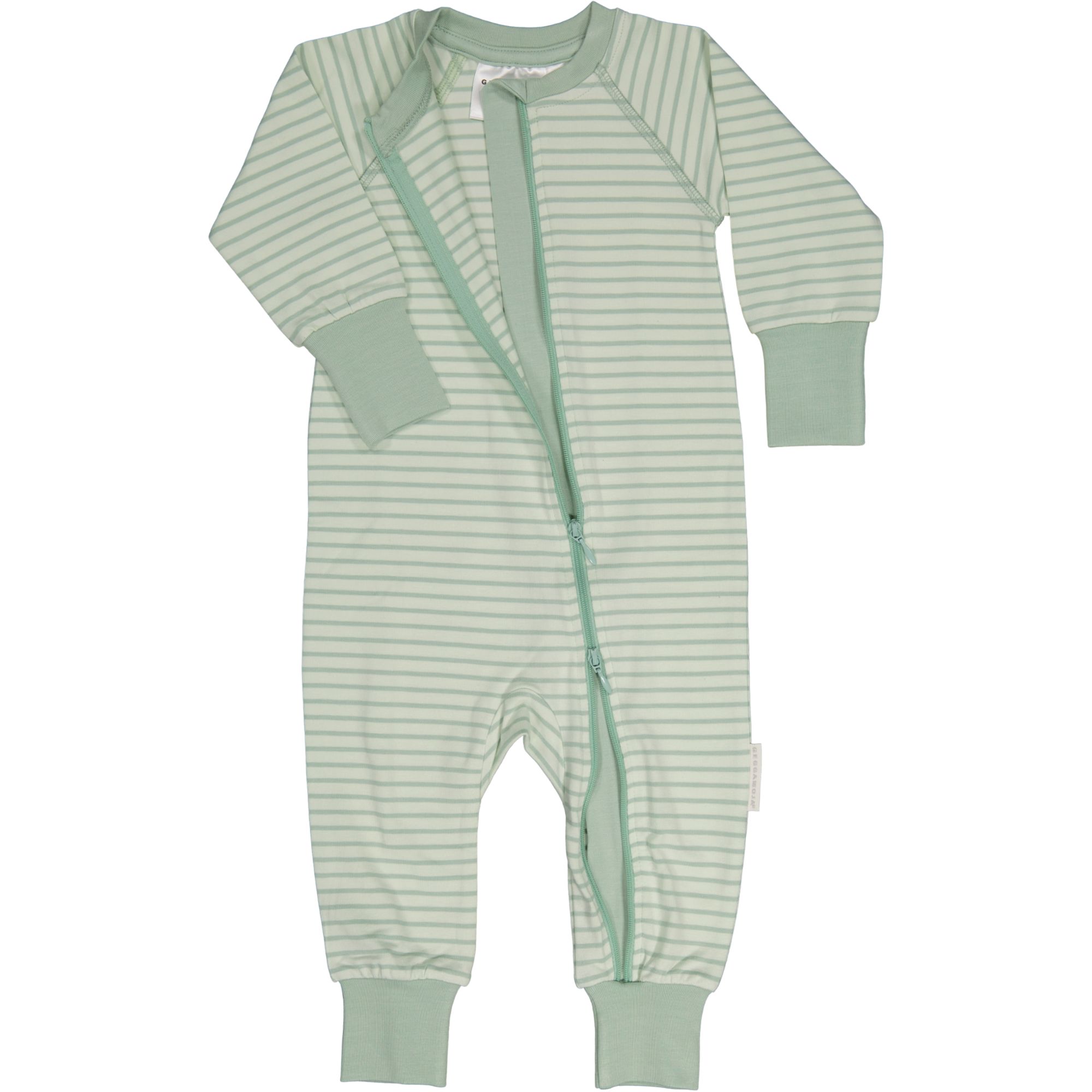 Two way zip - pyjamas Classic L.green/green