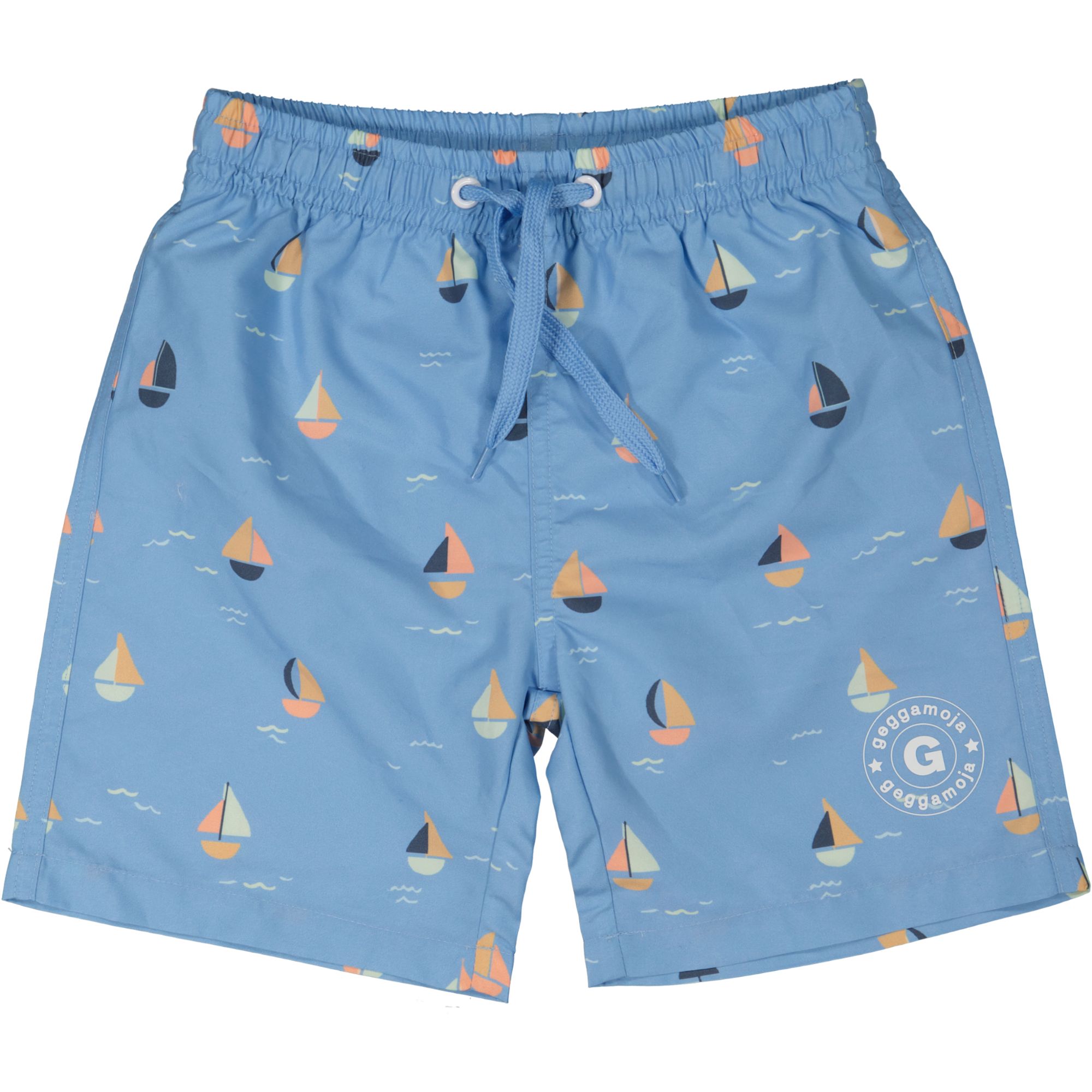 UV-shorts Segelbåt Blå
