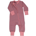 Pyjamas Two way zipper Pink/navy 62/68