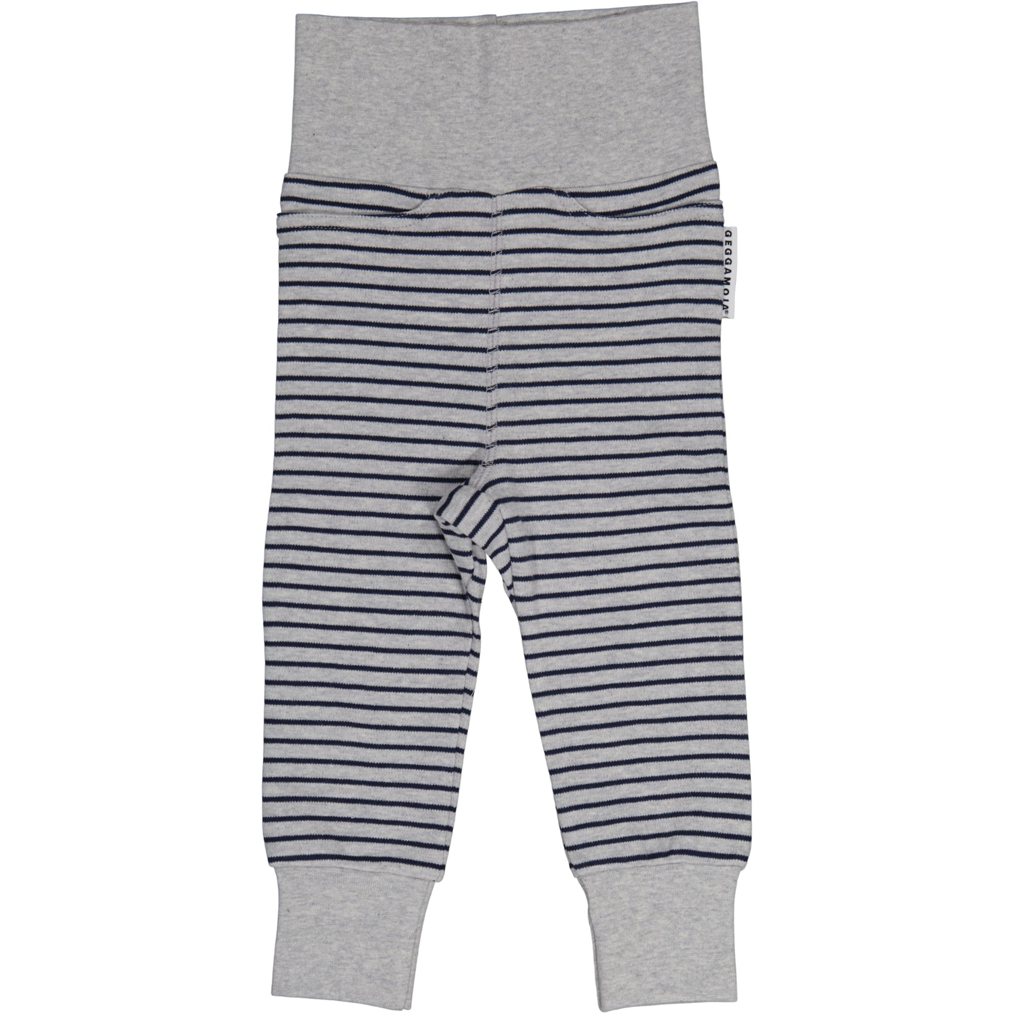 Baby trouser Grey mel/navy