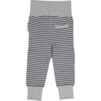 Baby trouser Grey mel/navy 74/80