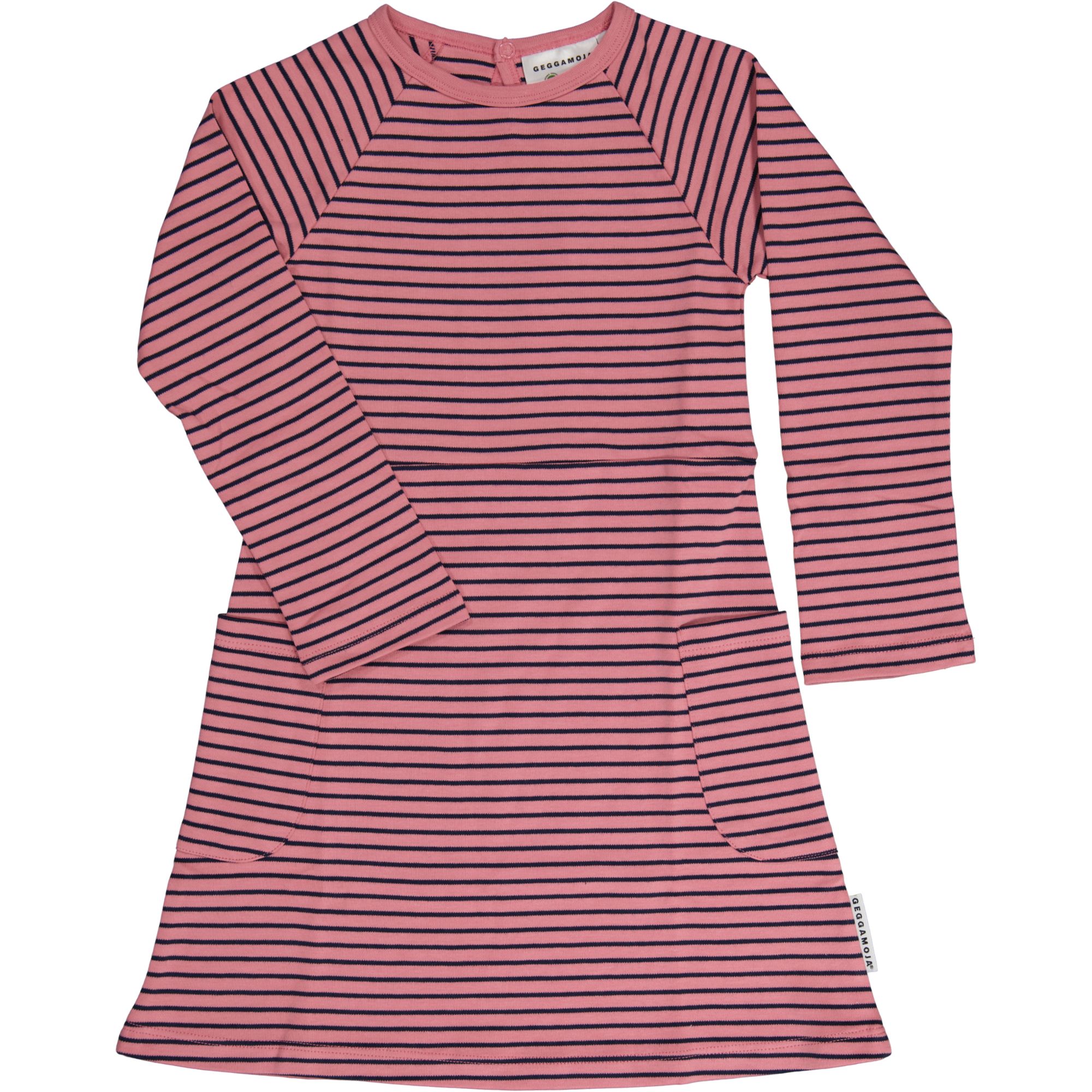 Pocket dress Pink/navy