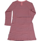 Pocket dress Pink/navy 74/80