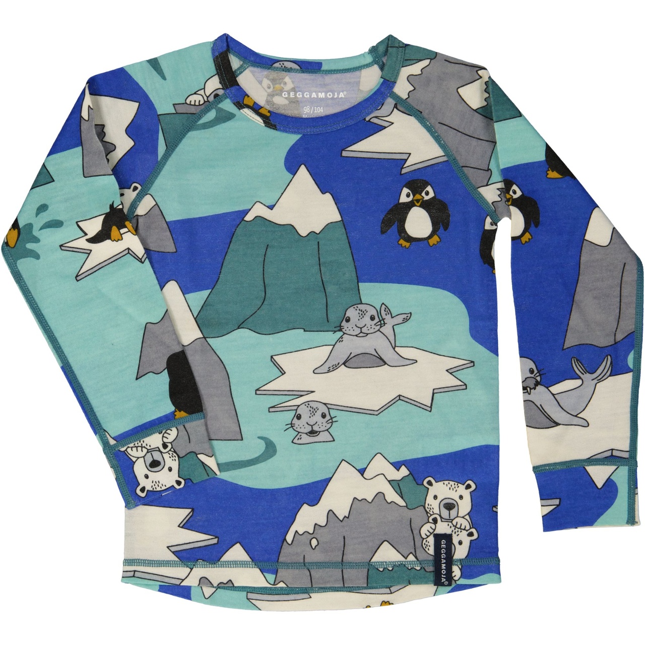 Merino wool sweater Glacier  98/104