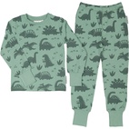 Pyjamas Tvådelad Bambu Dino Grön 146/152