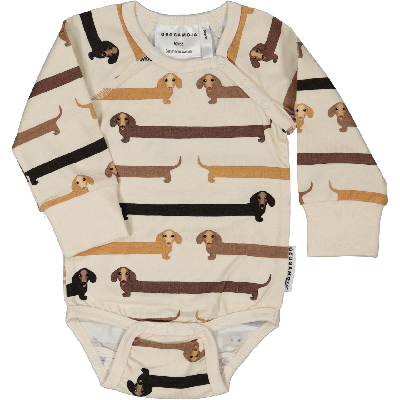 Bamboo Body L.S Sausage dogs  74/80
