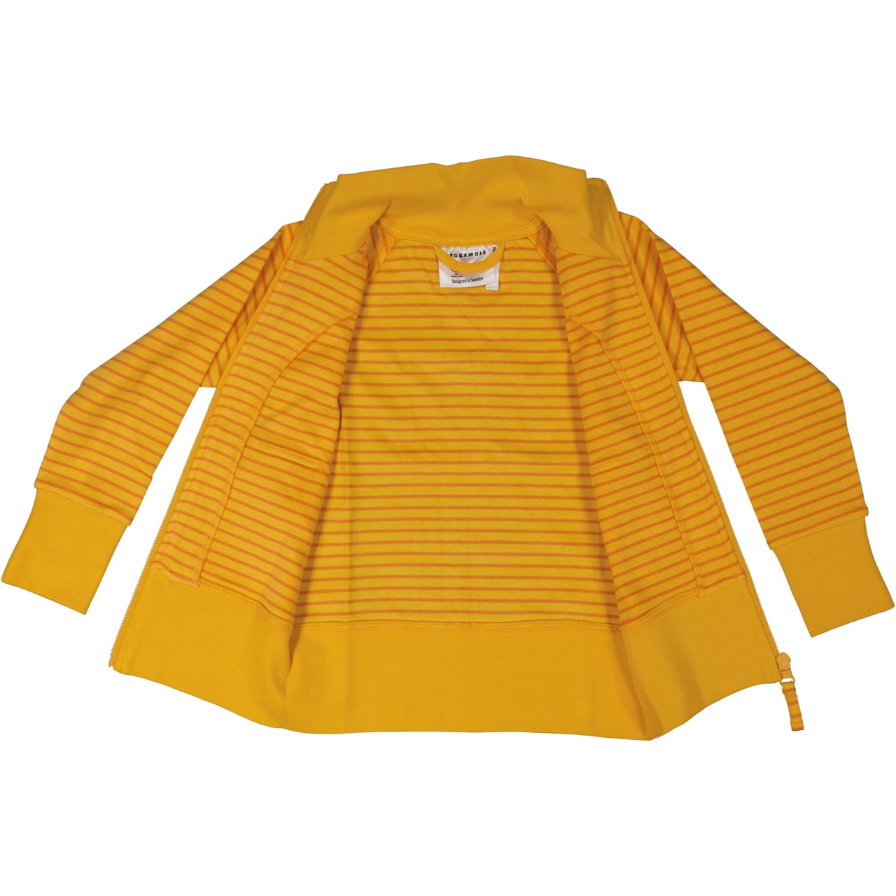 Zip Sweater Orange str 110/116