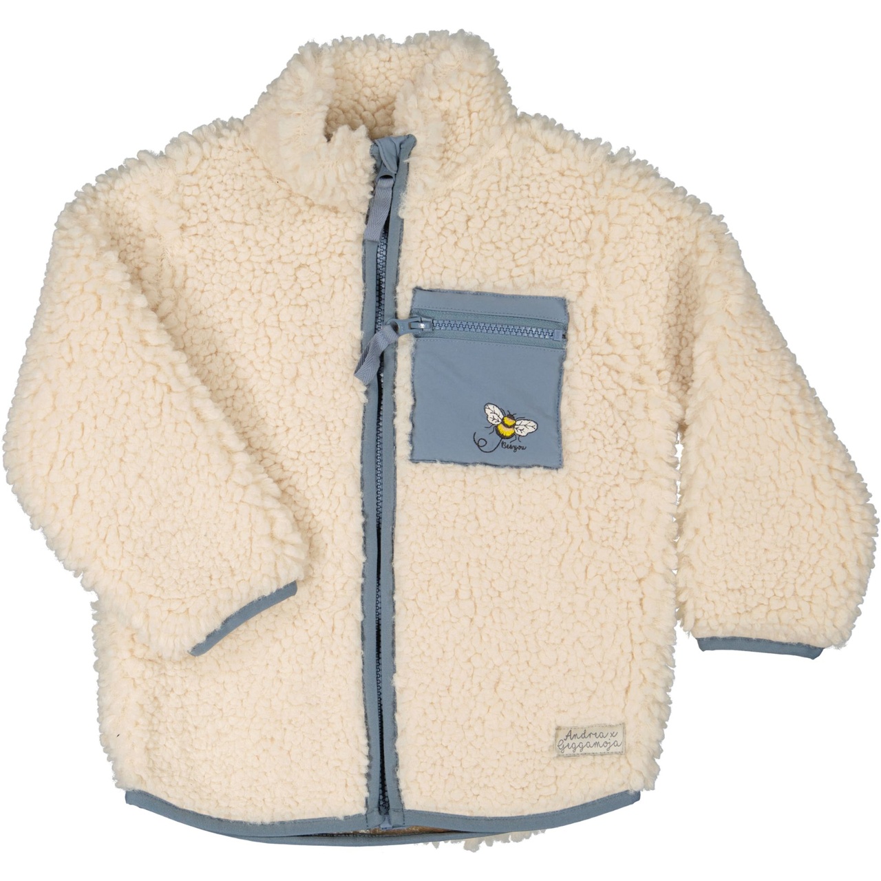 Bulky Pile jacket Nature beige 110/116