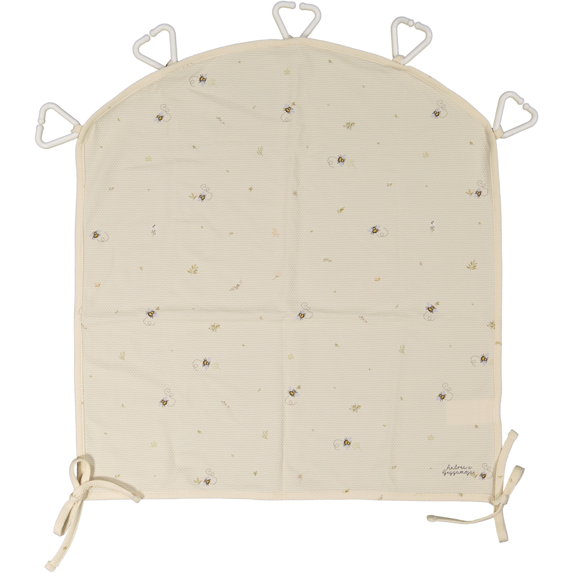 Barnvagnsgardin UV 50 + Sweet nature Beige