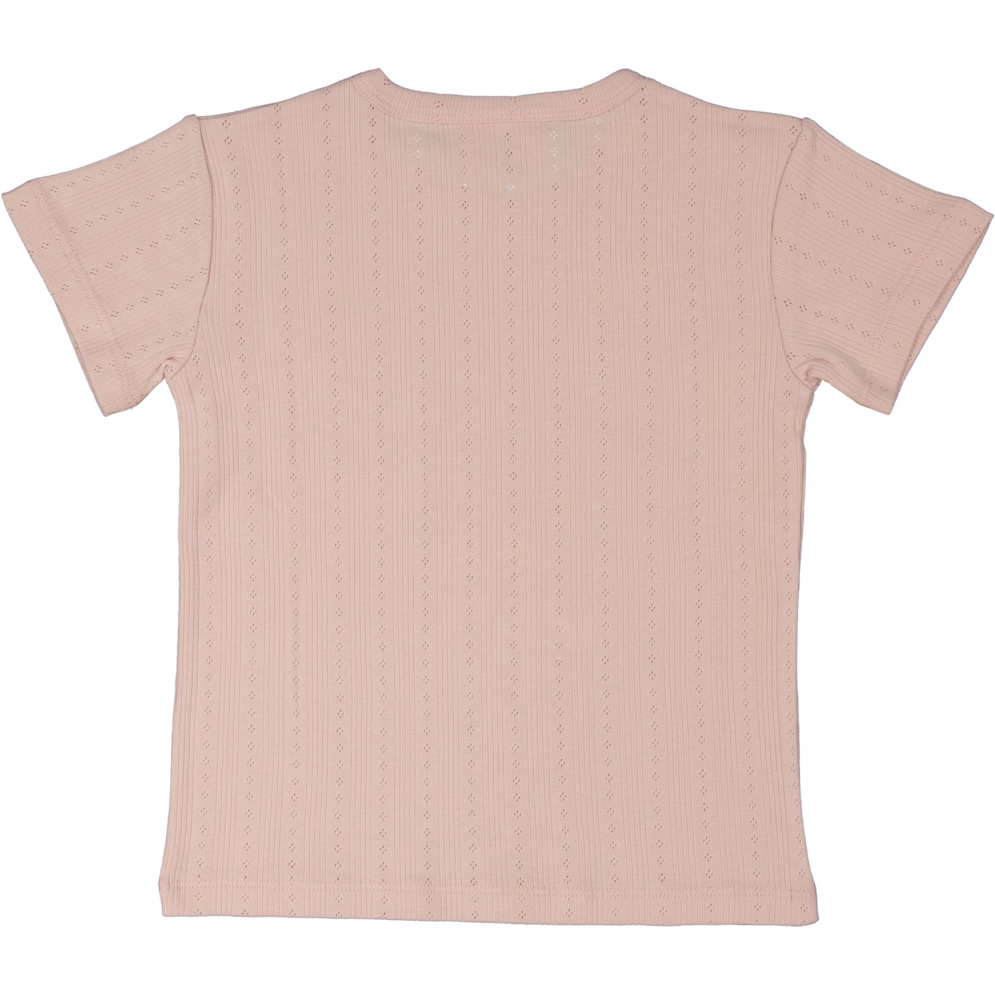 T-shirt Pointelle Pink Rose