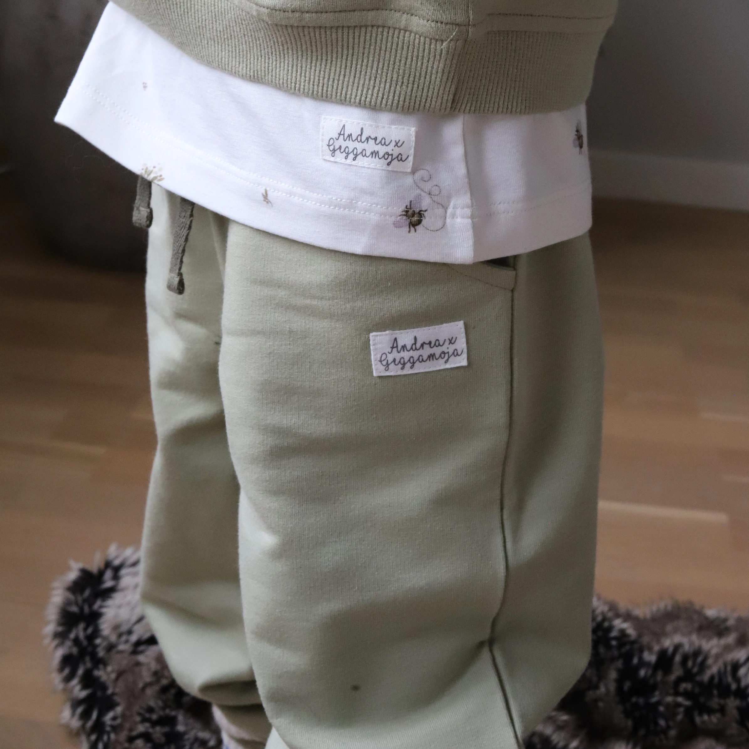 College trousers Olive