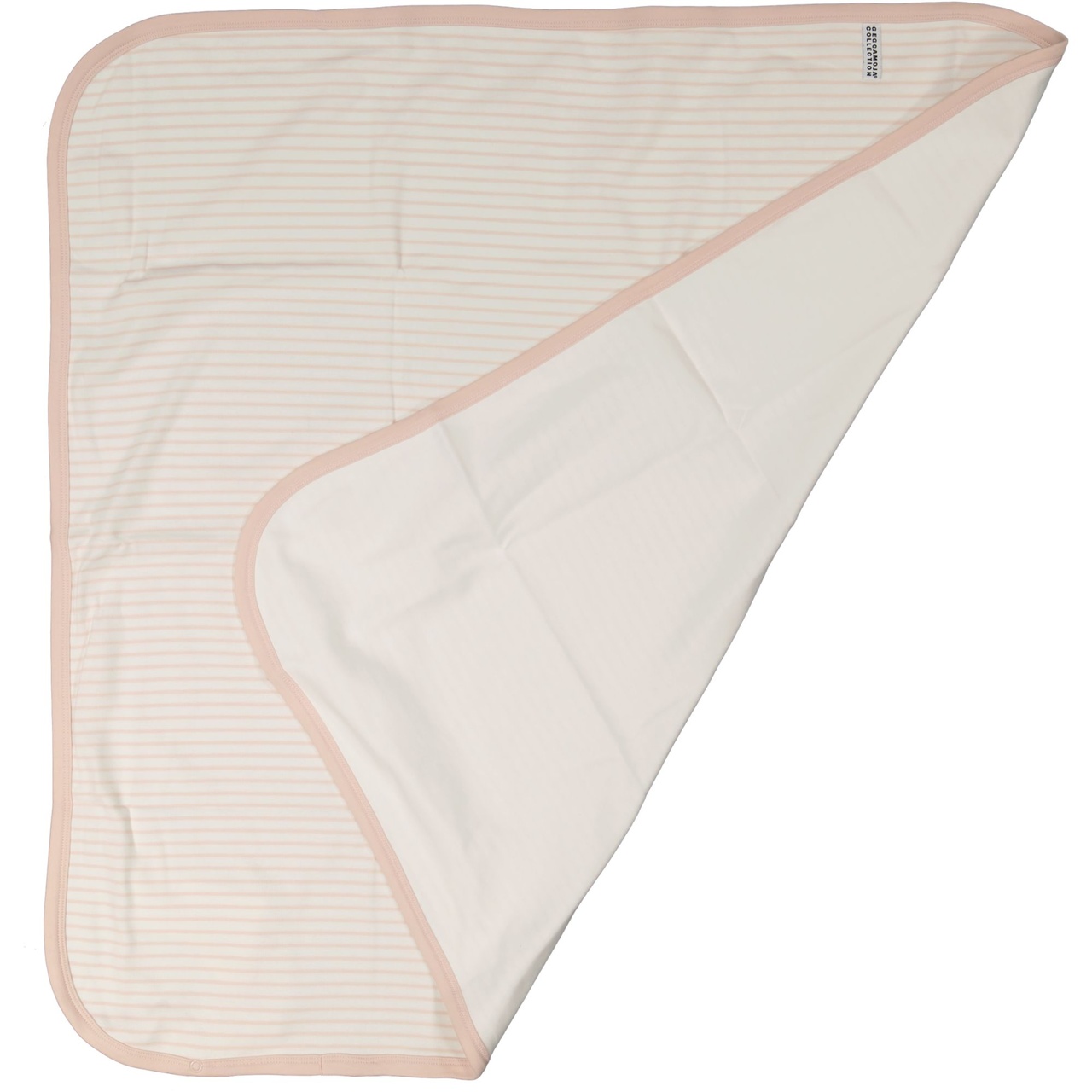 Baby blanket L.pink/offwhite