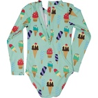UV-Swim suit L.S Mint Ice Cream  134/140