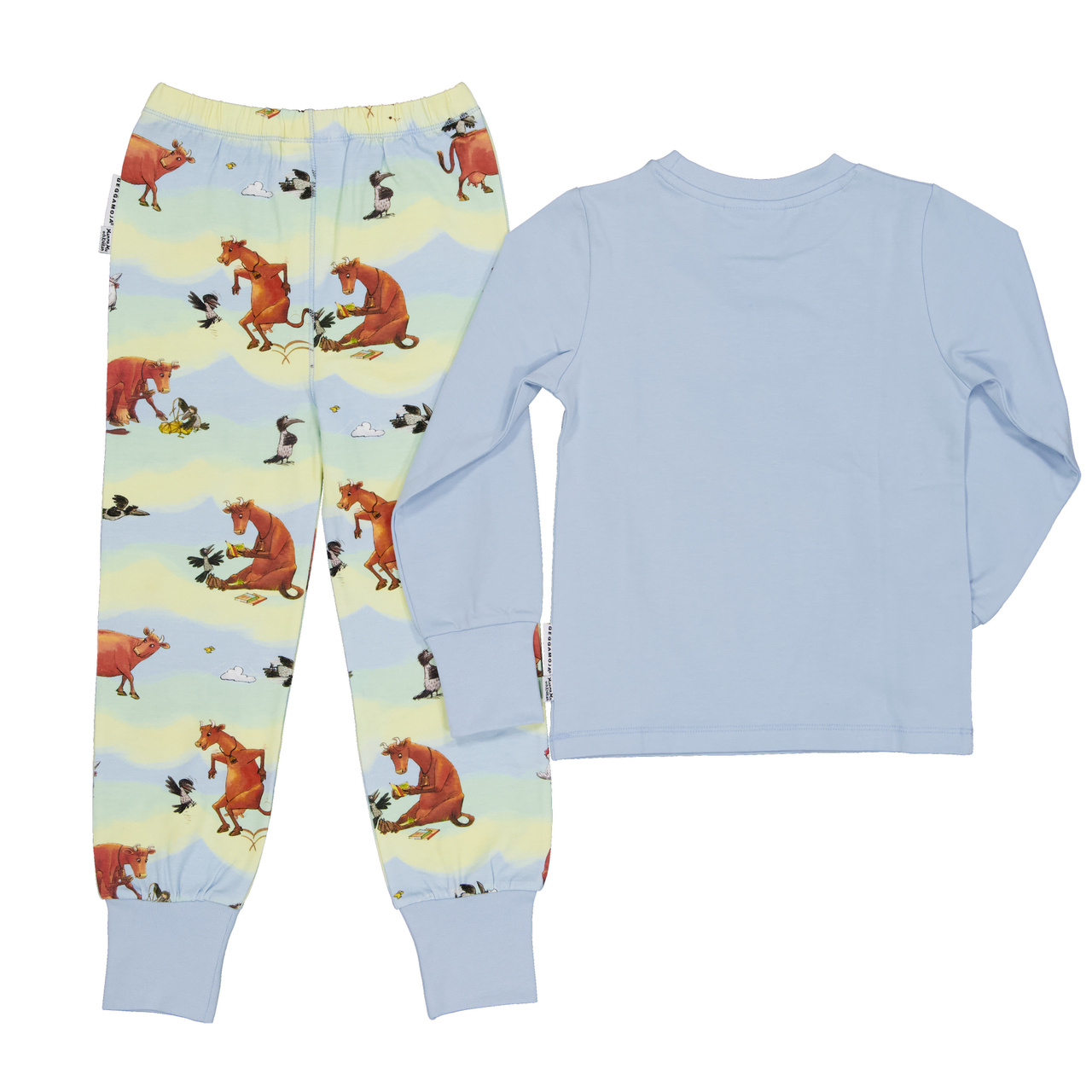 Two piece pyjamas Mamma Moo Multi pastel