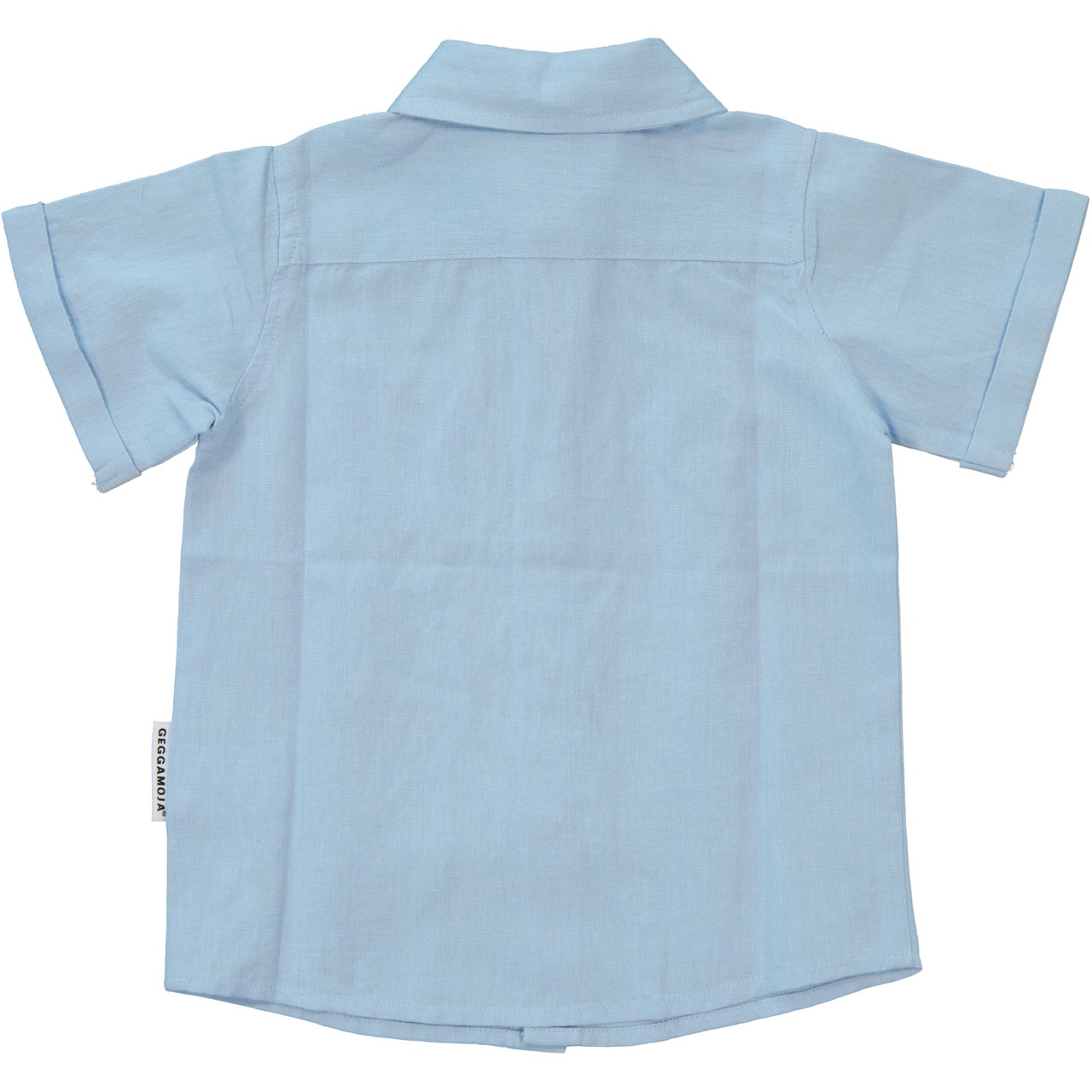 Linnen Shirt S.S Light blue 134/140